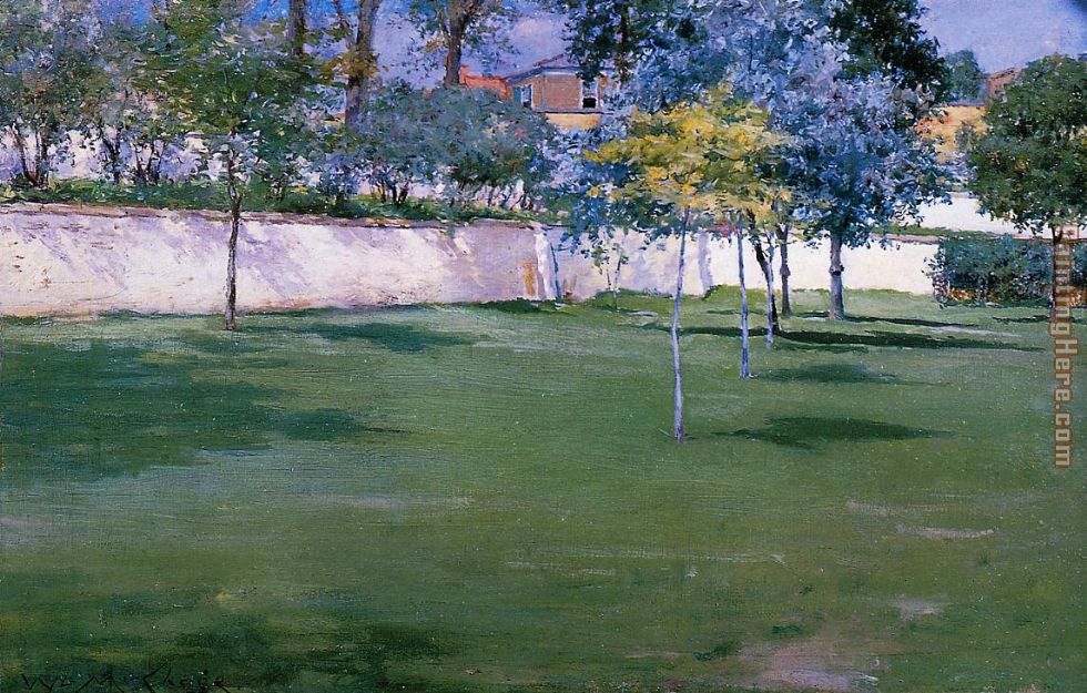 Brooklyn Navy Yard painting - William Merritt Chase Brooklyn Navy Yard art painting